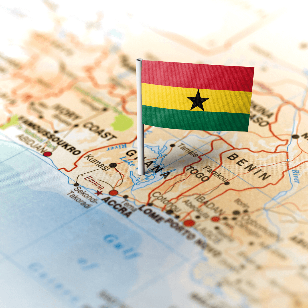 Archer & Gaher Adventures | Ghana Map
